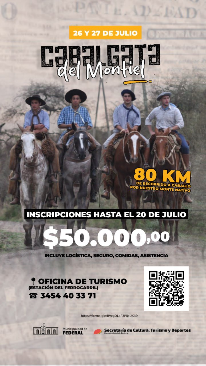 Se viene la 7° Cabalgata del Montiel: una aventura entre fogones y caminos del monte